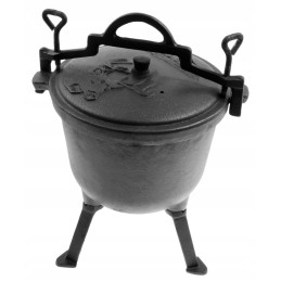 Ketaus medžioklinis virdulys 5l.