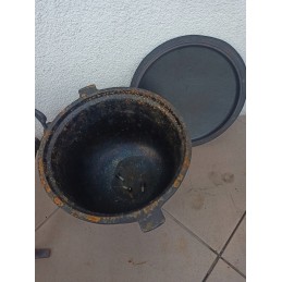 Ketaus medžioklinis virdulys 5l.