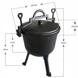 ⭐ 4l ketaus puodas + nemokama e-knyga ⭐