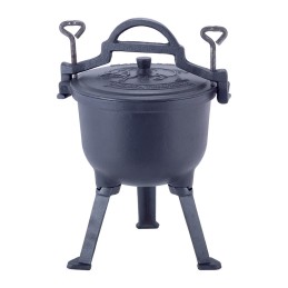 Medžioklės virdulys ketinis puodas 4,0 l km-4800v