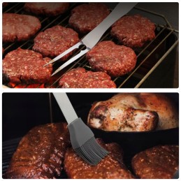 XXL kepsninės komplektas lagamine, priedai, kepsninės reikmenys 33in1