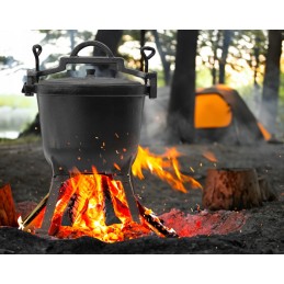 Meyerhoff ketaus puodas, 4l, kepti kepiniai, troškiniai, nemokama pirštinė