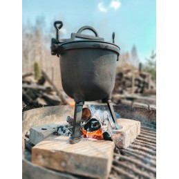 Meyerhoff ketaus puodas, 4l, kepti kepiniai, troškiniai, nemokama pirštinė