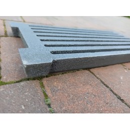 Ketaus grotelės 40x20 rūkyklai