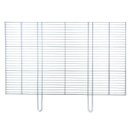 Grilio grotelės 100x60, chromuotos