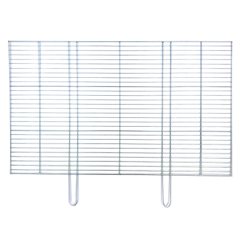 Grilio grotelės 100x60, chromuotos