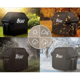 BBQ dangtis grilio dangtis universalus vandeniui atsparus tentas