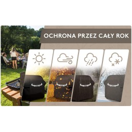 BBQ dangtis grilio dangtis universalus vandeniui atsparus tentas