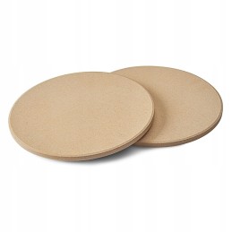 Napoleono rinkinys iš 2 x ant grotelių kepto picos akmens 25 cm picai kepti 70 000 PLN