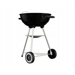 Meister grilis, apvalios anglies kepsninės su dangčiu ant ratukų