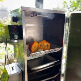 Perforuotas plieninis rūkymo dubuo 70 l borniak