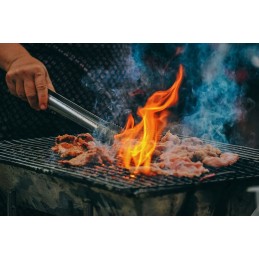 Vulkaninė lava dujiniam griliui