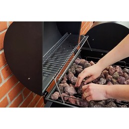 Vulkaninė lava dujiniam griliui