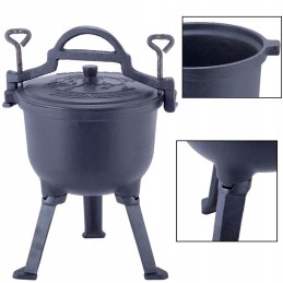 Medžioklės virdulys ketinis puodas 4,0 l km-4800v