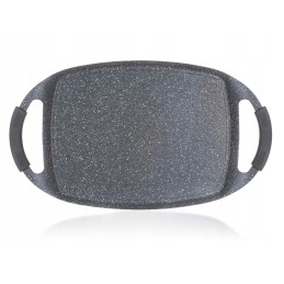 Grilio lėkštė, grilio keptuvė kepimui, 42x28cm
