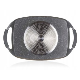 Grilio lėkštė, grilio keptuvė kepimui, 42x28cm