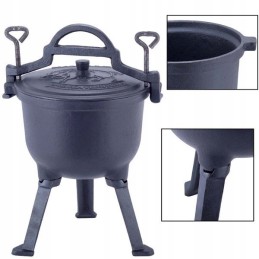 ⭐⭐⭐medžioklinis katilas ketaus puodas 4l km-4800v⭐⭐⭐