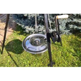 Seinale paigaldatav inox katel, 10 liitrit, roostevaba teras