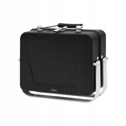 Turistinis grilis nešiojamas anglies sulankstomas kempingas BBQ lagaminas mažas