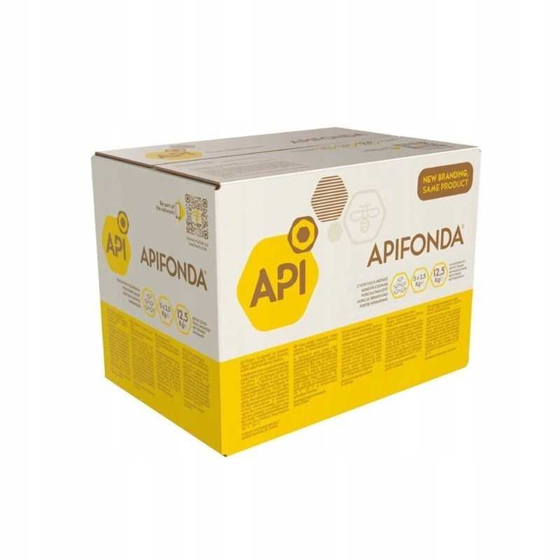 Apifonda – paruoštas maistas bitėms – kartoninė 2,5 kg x 5 vnt.