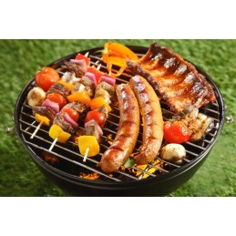 Sodo kepsninė iškylai su dangteliu 45x59 diegliai