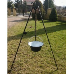 Vengriškas emaliuotas katilas, 10 litrų, pakabinamas