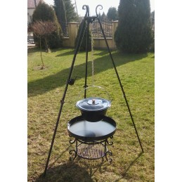 Vengriškas emaliuotas katilas, 10 litrų, pakabinamas