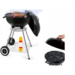 Grill with lid for even shorter food preparation times!
