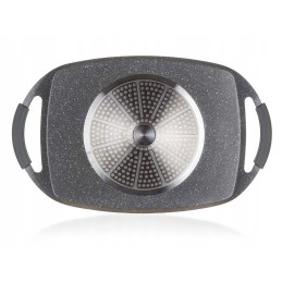 Keptuvė, padėklas, grilio plokštelė kepimui, 47x28 cm