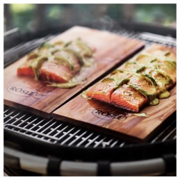 2 kedro lentų rinkinys kepsniui ant grotelių - erškėčiai