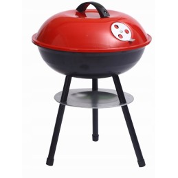 Grilis su anglimis, sodo trikojis, mega grilio rinkinys su dangteliu