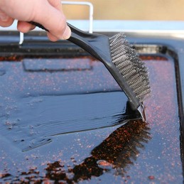 Grilis su anglimis, sodo trikojis, mega grilio rinkinys su dangteliu