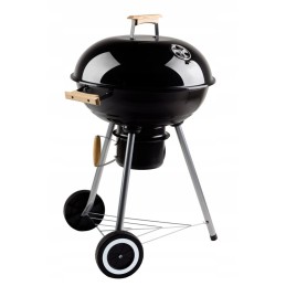 Sodo kepsninė su dangteliu ant ratų, peleninė, ventiliacijos reguliavimas