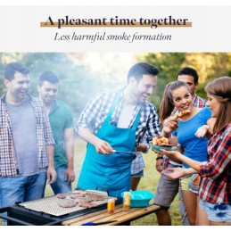 Gourmeo grilio grotelės su rankenomis 40 x 30 cm