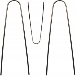 Metaliniai smeigtukai įvairių tipų agrotekstilei, agrotekstilei ir geotekstilei tvirtinti prie žemės, taip pat smeigtukai kurmių