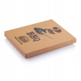 XD Design bbq grilio rinkinys - mėsainių presas ir tepimo šepetėlis - 2 elementai.