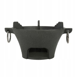 Mini kepsninė su anglimis iškylai ir stovyklavimui