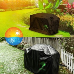 Universalus Landmann dujinio grilio grilio dangtis, 170x61x117 cm, didelis