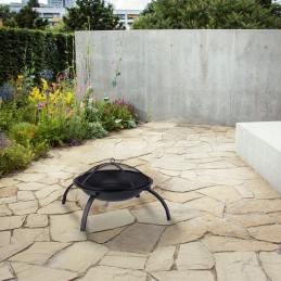 Sodo židinys XL grilis 84x84cm