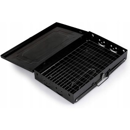 Penkių žvaigždučių grilis&chill anglies grilis 42 x 25 cm – geriausias pasirinkimas grilio entuziastams!