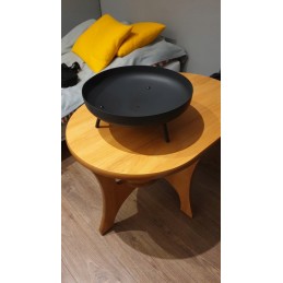 Židinys Capri, klasikinio dizaino, patvarus plienas, 40-5 cm