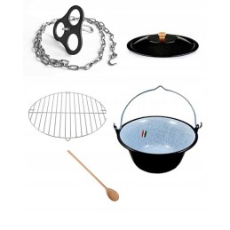 Turistinio trikojo išgyvenimo grilio katilas 3l