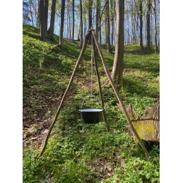 Turistinio trikojo išgyvenimo grilio katilas 3l