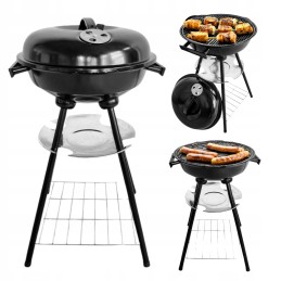 Anglies kepsninė su dangteliu, apvaliomis grotelėmis ir ventiliacija