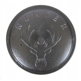 Katilas keptų jūros dumblių, medžioklės puodas laužui, 4 litrai