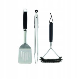 Grilio įrankių rinkinys, kepimas ir valymas