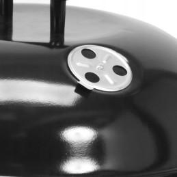 Apvalios sodo kepsninės su dangteliu ir pelenine - 99918