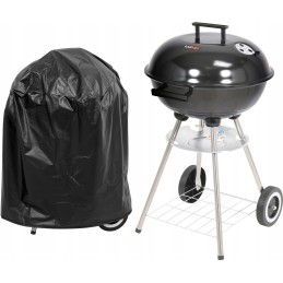 Apvalios anglies kepsninės su dangteliu, grotelės 41cm