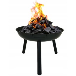 Didelis sodo židinys, grilis su anglimis, 57 cm, BBQ 1006