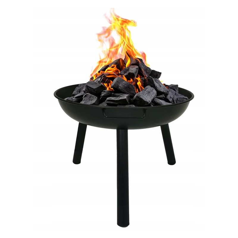 Didelis sodo židinys, grilis su anglimis, 57 cm, BBQ 1006